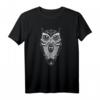 Eule Mandala & Yoga Meditation T-Shirt – Spirituelles Design für Entspannung, Achtsamkeit und schamanische Inspiration
