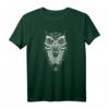 Eule Mandala & Yoga Meditation T-Shirt – Spirituelles Design für Entspannung, Achtsamkeit und schamanische Inspiration
