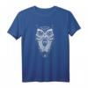 Eule Mandala & Yoga Meditation T-Shirt – Spirituelles Design für Entspannung, Achtsamkeit und schamanische Inspiration