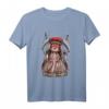 Schaman Woman | Wikinger Nordisch Totem - Mystisches T-Shirt für Frauen & Männer als Geschenk für Vater, Mutter, Großeltern & Spirituelle Anlässe