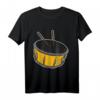 Geschenkidee für Schlagzeuger - Schlagzeug T-Shirt für Drummer, Musiker & Musikliebhaber zum Geburtstag, Weihnachten & Ostern