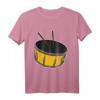 Geschenkidee für Schlagzeuger - Schlagzeug T-Shirt für Drummer, Musiker & Musikliebhaber zum Geburtstag, Weihnachten & Ostern