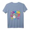 Buntes Schlagzeug Percussion Geschenk - T-Shirt für Schlagzeuger, Drummer & Musikliebhaber als Geburtstags- oder Weihnachtsgeschenk