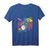 Buntes Schlagzeug Percussion Geschenk - T-Shirt für Schlagzeuger, Drummer & Musikliebhaber als Geburtstags- oder Weihnachtsgeschenk