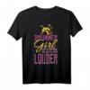 Drummer Girl Schlagzeug T-Shirt für Frauen – Lustiges Geschenk für Schlagzeugerinnen, Musikerinnen & Bandmitglieder
