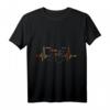 Geschenk für Schlagzeugspieler EKG Herzschlag Schlagzeug T-Shirt – Perfektes Musikergeschenk für Drummer, Musiker und Musikliebhaber zu Weihnachten, Ostern oder Geburtstag
