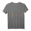 Geschenk für Schlagzeugspieler EKG Herzschlag Schlagzeug T-Shirt – Perfektes Musikergeschenk für Drummer, Musiker und Musikliebhaber zu Weihnachten, Ostern oder Geburtstag