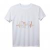 Geschenk für Schlagzeugspieler EKG Herzschlag Schlagzeug T-Shirt – Perfektes Musikergeschenk für Drummer, Musiker und Musikliebhaber zu Weihnachten, Ostern oder Geburtstag