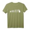 Evolution Schlagzeuger T-Shirt – Lustiges Musik-Design für Schlagzeuger, Percussionisten & Rockmusik-Fans als cooles Geschenk
