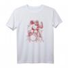HapKitten Gorilla Schlagzeug T-Shirt – Lustiges Musiker Geschenk für Band, Rockfestival & musikalische Auftritte