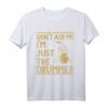 Schlagzeug T-Shirt – Frag nicht mich ich bin nur der Drummer – Perfektes Geschenk für Musiker, Drummer & Musikliebhaber zu Geburtstag & Weihnachten