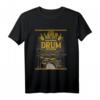 Schlagzeug Drumsticks mit Teufelsgruß – Retro Drum T-Shirt im Vintage Grunge Stil für Drummer, Bandmitglieder & Musikfans