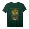 Schlagzeug Drumsticks mit Teufelsgruß – Retro Drum T-Shirt im Vintage Grunge Stil für Drummer, Bandmitglieder & Musikfans