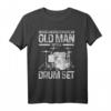 Herren Drummer Schlagzeug Vintage T-Shirt – Lustiges Geschenk für Schlagzeuger & Musiker, Ideal für Geburtstage & Weihnachten