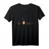Herzschlag Schlagzeug T-Shirt für Schlagzeuger - Perfektes Geschenk für Musiker, Drummer & Musikliebhaber zu Weihnachten, Geburtstag & Halloween