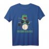 Drummer T-Rex - Lustiges Dinosaurier Schlagzeug T-Shirt mit Sticks für Jungen und Mädchen in einer Band
