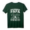 Herren Drummer Papa Viel Cooler Schlagzeuger Vater T-Shirt - Lustiges Familienmotiv für Musikliebhaber und Schlagzeuger Väter