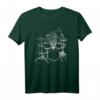 Affe spielt Schlagzeug T-Shirt – Geschenk für Drummer und Musiker zu Geburtstag & Weihnachten