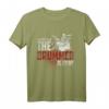 Schlagzeug T-Shirt - Habe keine Angst der Drummer ist hier – Perfektes Geschenk für Musiker, Trommler & Musikliebhaber zu Weihnachten, Geburtstag & Halloween