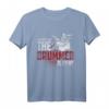 Schlagzeug T-Shirt - Habe keine Angst der Drummer ist hier – Perfektes Geschenk für Musiker, Trommler & Musikliebhaber zu Weihnachten, Geburtstag & Halloween