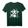 Drummer Schlagzeug T-Shirt für Musiker - Klassisch geschnitten mit Drumsticks, ideal für Konzerte & Festivals