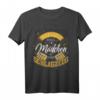Unterschätze niemals ein Mädchen mit einem Schlagzeug T-Shirt – Perfektes Geschenk für Frauen, Mädchen & Musikerinnen zu Weihnachten & Geburtstag