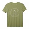 Drummer Da Vinci Vitruvian Man Schlagzeug Geschenk T-Shirt - Vintage Design für Konzerte, Festivals & Musiker
