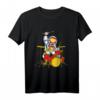 Astronaut spielt Schlagzeug Kinder T-Shirt - Galaxie Weltraum Motiv, ideales Geschenk für Musiker, Trommler und Space-Fans zu Geburtstage & Weihnachten