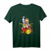 Astronaut spielt Schlagzeug Kinder T-Shirt - Galaxie Weltraum Motiv, ideales Geschenk für Musiker, Trommler und Space-Fans zu Geburtstage & Weihnachten