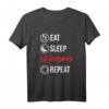 Schlagzeug T-Shirt für Musiker, Drummer & Musikliebhaber – Perfektes Geschenk für Weihnachten, Geburtstag & Halloween