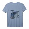 Cooles Schlagzeuger Design mit Schlagzeug T-Shirt – Perfektes Geschenk für Musiker, Trommler & Percussionisten zu Weihnachten, Valentinstag & Geburtstag