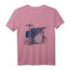 Cooles Schlagzeuger Design mit Schlagzeug T-Shirt – Perfektes Geschenk für Musiker, Trommler & Percussionisten zu Weihnachten, Valentinstag & Geburtstag