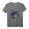 Cooles Schlagzeuger Design mit Schlagzeug T-Shirt – Perfektes Geschenk für Musiker, Trommler & Percussionisten zu Weihnachten, Valentinstag & Geburtstag
