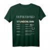 Hufschmied Stundenlohn Pferde Hufeisen Schmied T-Shirt - Lustiges Geschenk für Pferdeschmiede, Handwerker & Metallbauer
