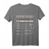 Hufschmied Stundenlohn Pferde Hufeisen Schmied T-Shirt - Lustiges Geschenk für Pferdeschmiede, Handwerker & Metallbauer