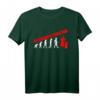 Evolution Schmied Schmieden Schmiede Handwerker Metallbauer T-Shirt – Originelles Geschenk für Schmiedekunst Liebhaber & Handwerksfans