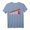 Evolution Schmied Schmieden Schmiede Handwerker Metallbauer T-Shirt – Originelles Geschenk für Schmiedekunst Liebhaber & Handwerksfans
