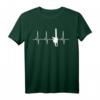 Holzfällerhemd mit Kettensäge Herzschlag - Baumpfleger Geschenk T-Shirt für Männer, Holzfäller & Baumliebhaber