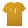Holzfällerhemd mit Kettensäge Herzschlag - Baumpfleger Geschenk T-Shirt für Männer, Holzfäller & Baumliebhaber