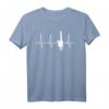 Holzfällerhemd mit Kettensäge Herzschlag - Baumpfleger Geschenk T-Shirt für Männer, Holzfäller & Baumliebhaber