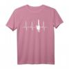 Holzfällerhemd mit Kettensäge Herzschlag - Baumpfleger Geschenk T-Shirt für Männer, Holzfäller & Baumliebhaber