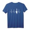 Holzfällerhemd mit Kettensäge Herzschlag - Baumpfleger Geschenk T-Shirt für Männer, Holzfäller & Baumliebhaber