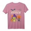 Niedliches Halloween-Kürbis, Dino, Gespenster Jungen Kinder T-Shirt – Perfekt für Halloween-Partys, Allerseelen & Kostümideen