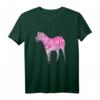 Schönes Rosa Zebra Freches Kunst Langarmshirt – Unisex Tiermotiv T-Shirt für Tier- und Safari-Liebhaber, ideal als Geschenk für Kinder, Jugendliche und Erwachsene