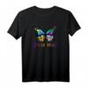 be colourfully - Schmetterlinge & Tierisch schön - Lustiges, buntes T-Shirt von fun4m3 für Nerds & Tierliebhaber