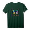 be colourfully - Schmetterlinge & Tierisch schön - Lustiges, buntes T-Shirt von fun4m3 für Nerds & Tierliebhaber