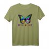 be colourfully - Schmetterlinge & Tierisch schön - Lustiges, buntes T-Shirt von fun4m3 für Nerds & Tierliebhaber