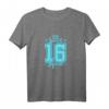 16ter Geburtstag T-Shirt - Sweet 16 Squad Vintage Design mit Krone und Sternen für Mädchen zum Feiern