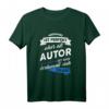 Herren T-Shirt Autor Verfasser Schriftsteller Geschenk mit Spruch – Lustiges Design für Buchliebhaber & kreative Berufstätige