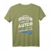 Herren T-Shirt Autor Verfasser Schriftsteller Geschenk mit Spruch – Lustiges Design für Buchliebhaber & kreative Berufstätige